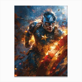 Captain America 56 Canvas Print