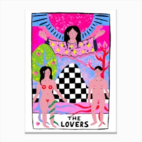 The Lovers Canvas Print