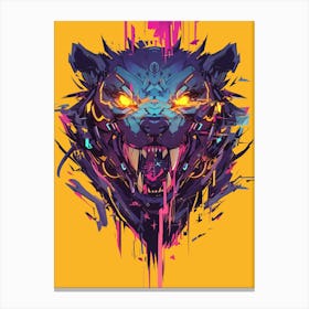 Wolf Head 1 Canvas Print