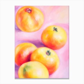 Pomelo Painting Fruit Canvas Print