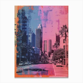 Sydney Polaroid Inspired 1 Canvas Print