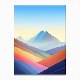 Mountain Landscape Canvas Print