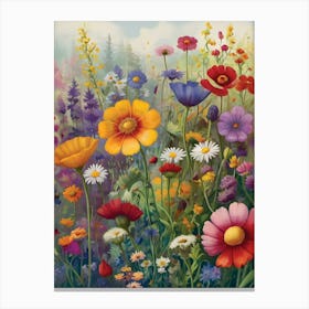 Wildflowers Canvas Print