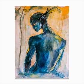 Blue Nymph Canvas Print