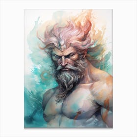 Illustration Of A Poseidon 5 Canvas Print