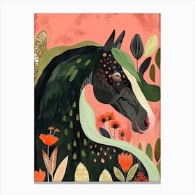 Blossom Horse Canvas Print