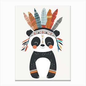 Indian Panda Canvas Print