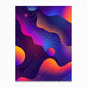 Abstract Background 16 Canvas Print