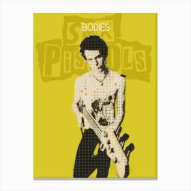 Bodies - Sex Pistols Canvas Print