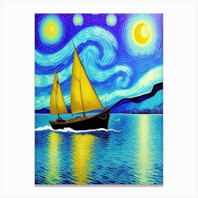 Starry Night 9 Canvas Print