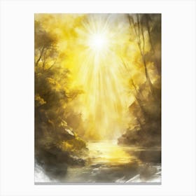 Ray Of Sunshine Canvas Print