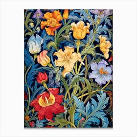 William Morris Flowers 1 Canvas Print