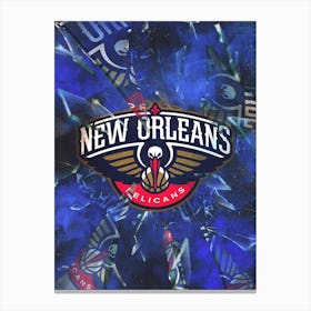 New Orleans Pelicans 1 Canvas Print