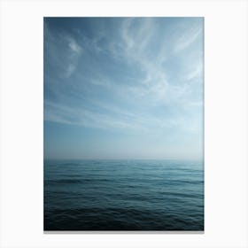 The Calm Sea Canvas Print