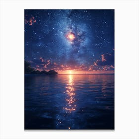 Starry Night Sky 19 Canvas Print