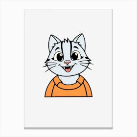 Kitty Cat Canvas Print