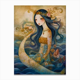 Mermaid Canvas Print