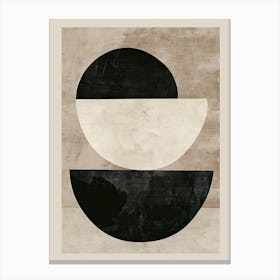 Sapporo Stone Park Bauhaus Minimalist Canvas Print