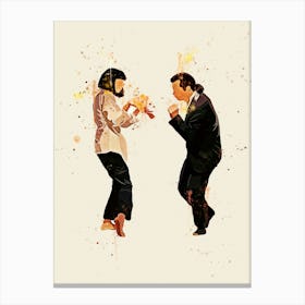 pulp fiction Canvas Print