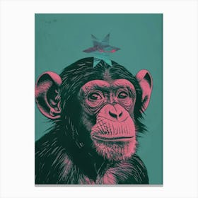 Chimpanzee 1 Canvas Print