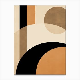 Monochrome Bruck An Der Mur Geometric Silence Canvas Print