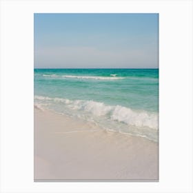 Summer Waves on Film Canvas Print