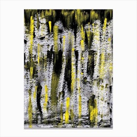 Yellow Drops Canvas Print