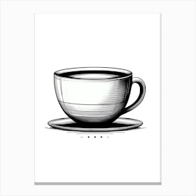 Cup Of Coffee Canvas Print