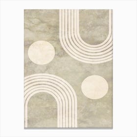 Abstract Circles Canvas Print