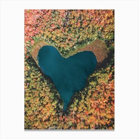 Heart Lake Canvas Print