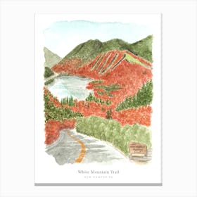 New Hampshire White Mountain Canvas Print