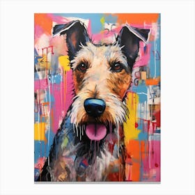 Modern Terrier Canvas Print