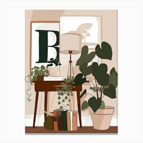 Houseplants 6 Canvas Print