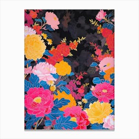 Great Japan Hokusai Japanese Floral 9 Canvas Print