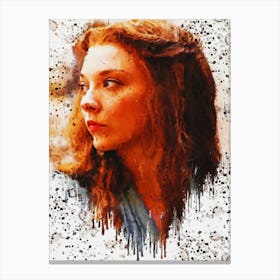 Margaery Tyrell Game Of Thrones Painting 1 Canvas Print