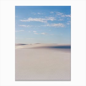 White Sands New Mexico Sunrise V on Film Canvas Print