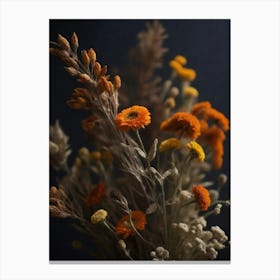 Dried Flowers Canvas Print