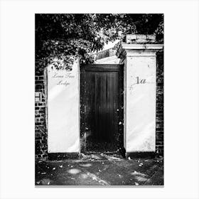 A Door In London City // Travel Photography Canvas Print