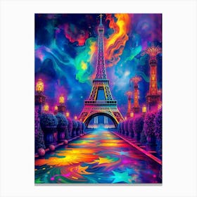 Paris Painting Canvas Print