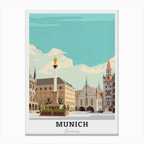 Munich Germany Travel Canvas Print