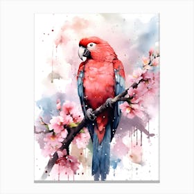 Parrot bird Canvas Print