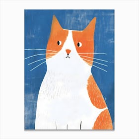 Orange Cat Canvas Print Canvas Print