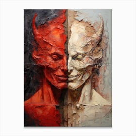 Devils And Angels Canvas Print