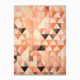 Geometric Pattern Illustration 21 Canvas Print