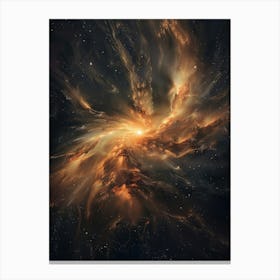 Nebula In Space Canvas Print