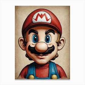 Mario Bros 1 Canvas Print