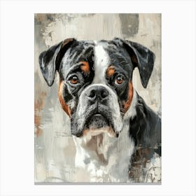 Boxer Canvas Print 3 Stampe su tela