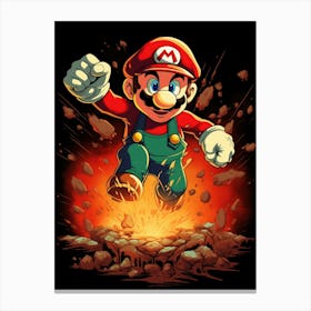 Mario Bros 31 Canvas Print