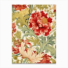 Floral Wallpaper 154 Canvas Print