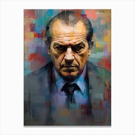 Gangster Art Frank Costello The Departed 8 Canvas Print